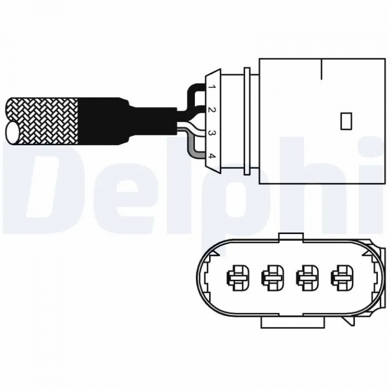 Sonda Lambda DELPHI VW BEETLE Cabriolet (5C7, 5C8) 2011-2016 - ES10981-12B1