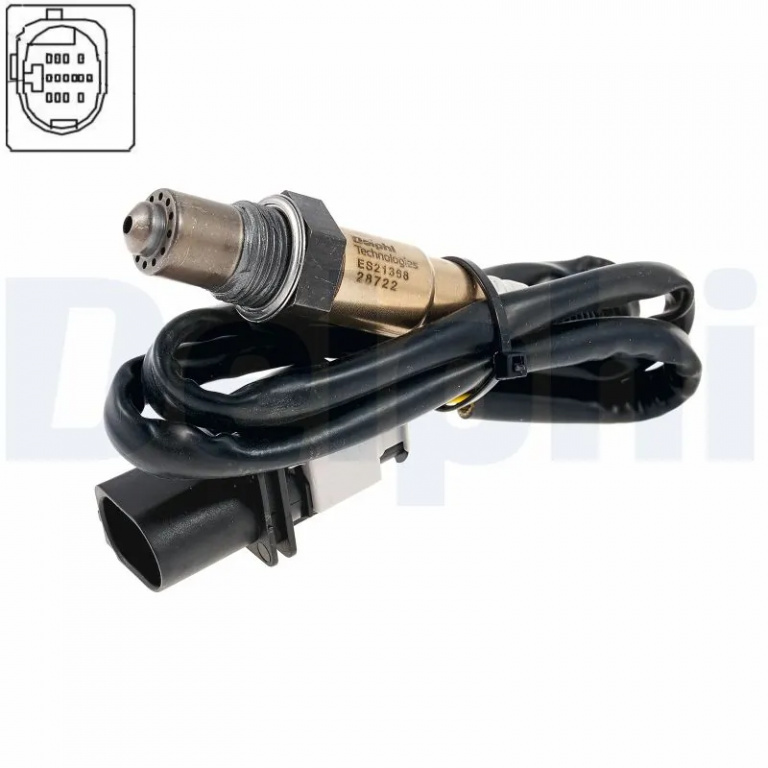 Sonda Lambda DELPHI VW EOS (1F7, 1F8) 2007-2015 - ES21368-12B1