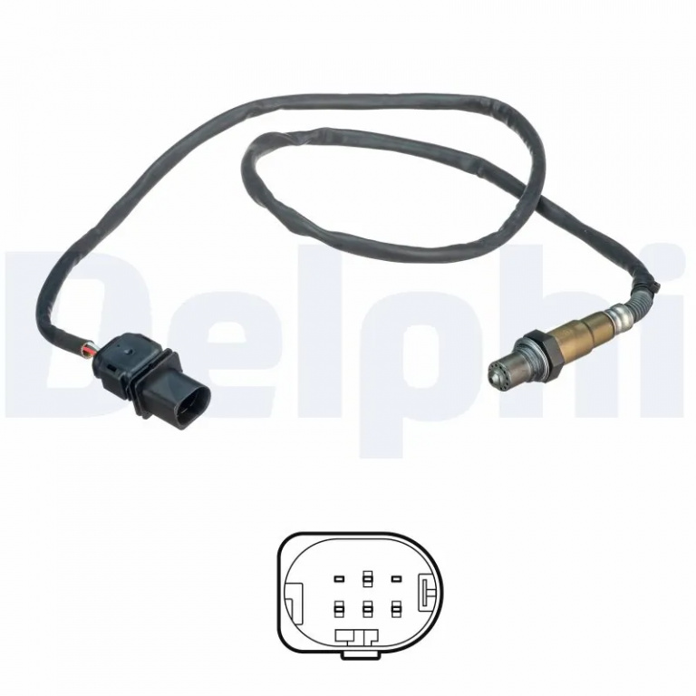 Sonda Lambda DELPHI VW MULTIVAN T5 (7HM, 7HN, 7HF, 7EF, 7EM, 7EN) 2003-2015 - ES21110-12B1