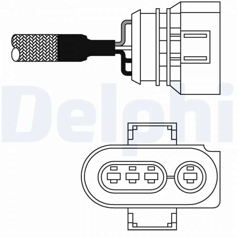 Sonda lambda Delphi VW PASSAT B5 Variant (3B5) 1997-2000 - ES10987-12B1