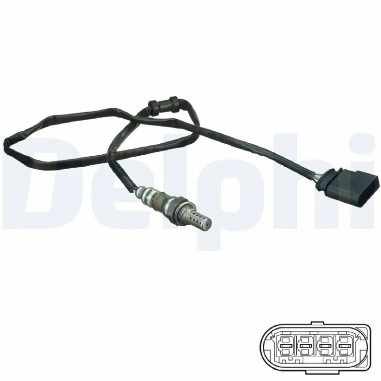Sonda lambda Delphi VW PHAETON (3D1, 3D2, 3D3, 3D4, 3D6, 3D7, 3D8, 3D9) 2002-2016 - ES20178-12B1