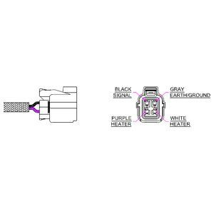 Sonda lambda ES20215-12B1 DELPHI pentru Honda Civic