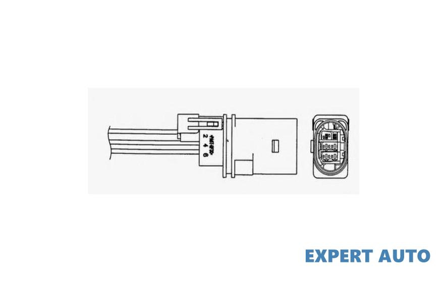 Sonda lambda Fiat 500 C (312) 2009-2016 #8 1727