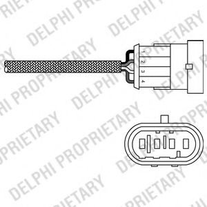 Sonda Lambda FIAT MAREA Weekend (185) (1996 - 2007) DELPHI ES20267-12B1 piesa NOUA