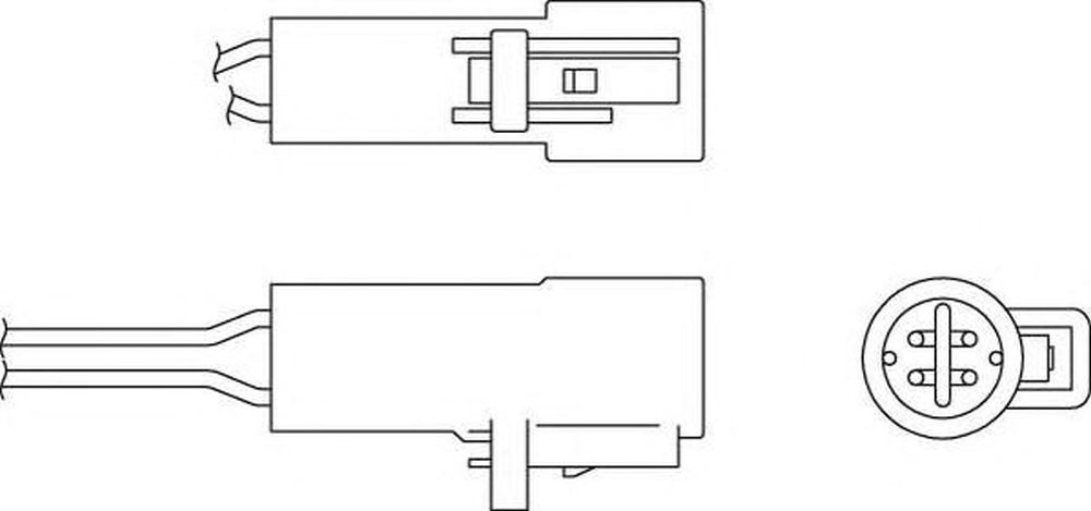 Sonda Lambda FORD FOCUS II DA BERU OPH002