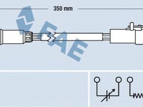 Sonda Lambda FORD MONDEO III B5Y FAE 77170