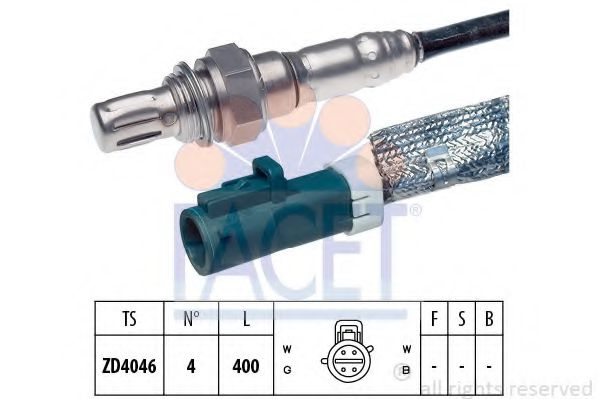 Sonda Lambda FORD MONDEO Mk II (BAP) (1996 - 2000) FACET 10.7685