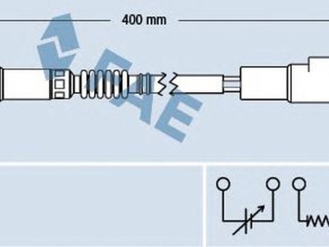 Sonda Lambda FORD TRANSIT bus E FAE 77244