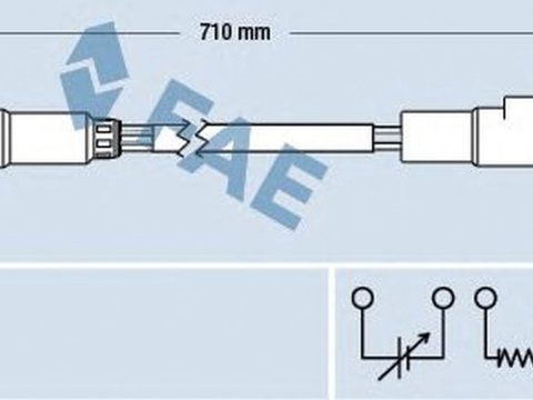 Sonda Lambda FORD TRANSIT caroserie E FAE 77169