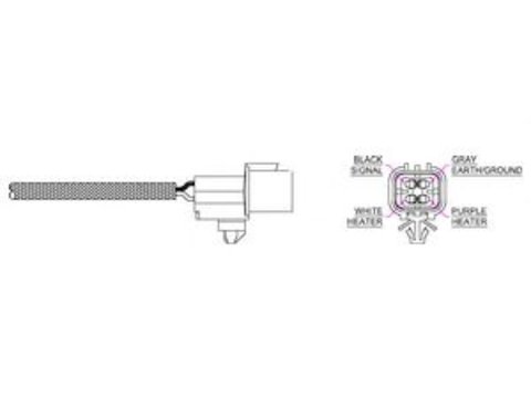 Sonda Lambda HYUNDAI SANTA FE 2.0 99- - Cod intern: W20255746 - LIVRARE DIN STOC in 24 ore!!!