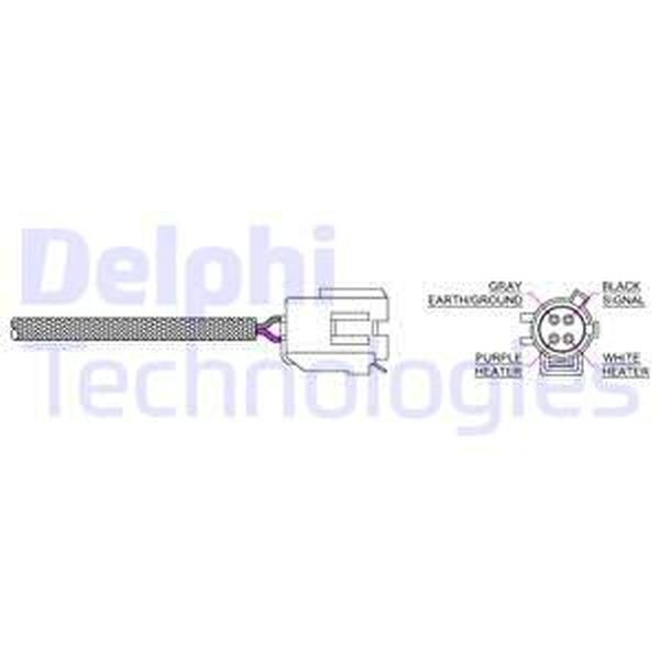 Sonda Lambda JEEP WRANGLER II TJ DELPHI ES2004512B