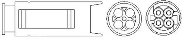 Sonda lambda Magneti Marelli BMW 3 (E46) 1998-2005