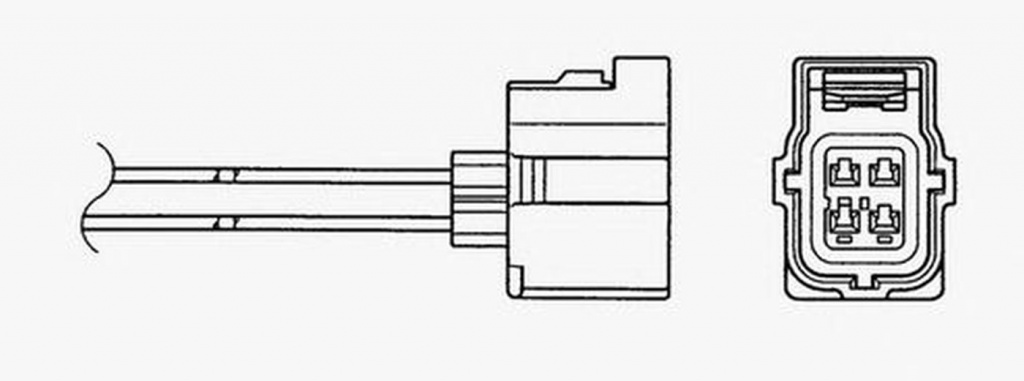 Sonda Lambda MERCEDES-BENZ A-CLASS W169 NGK OZA571