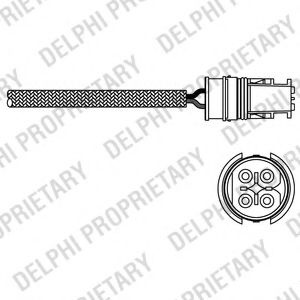 Sonda Lambda MERCEDES-BENZ CLK Cabriolet (A208) (1998 - 2002) DELPHI ES20313-12B1