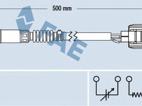 Sonda Lambda MERCEDES-BENZ S-CLASS W221 FAE 77505