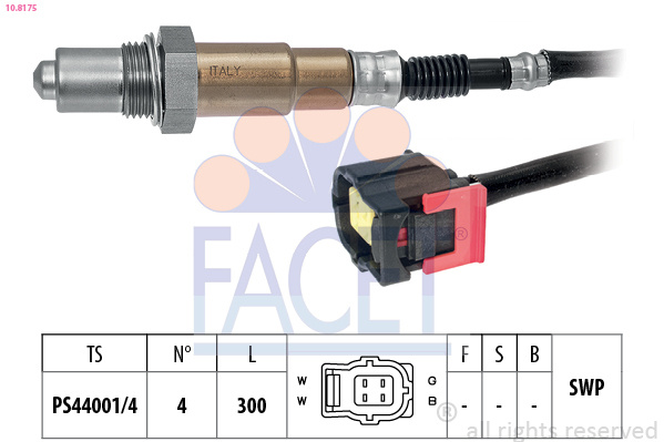 Sonda lambda # Mercedes-benz Slk 2011 2012 2013 2014 2015 2016 2017 2018 2019 2020 2021 2022 2023 2024 2025 # 10 8175 # FACET