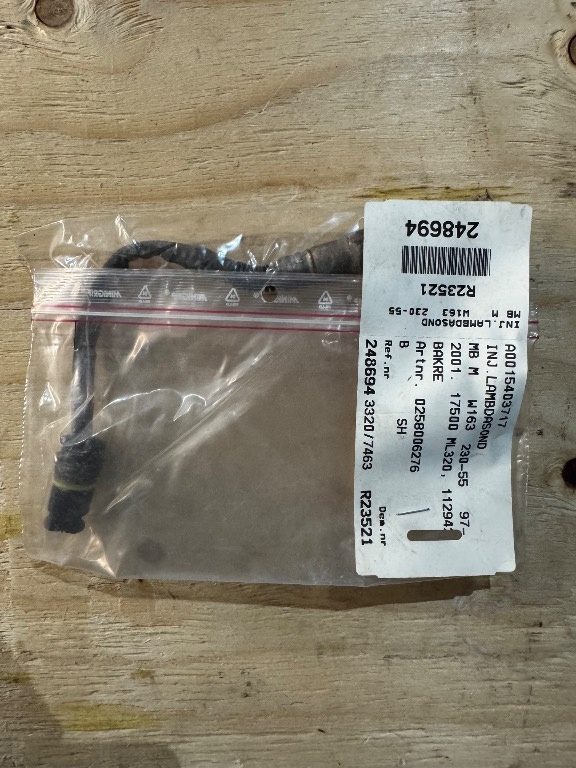 Sonda lambda mercedes m-klass w163 cod A0015403717