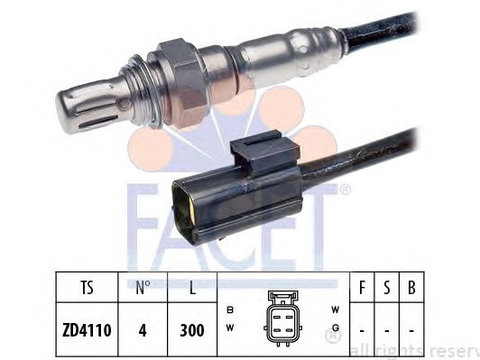 Sonda Lambda NISSAN NOTE (E11) - Cod intern: W20240375 - LIVRARE DIN STOC in 24 ore!!!