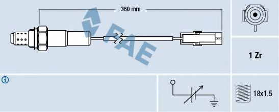 Sonda Lambda OPEL ASTRA F CLASSIC combi (1998 - 20