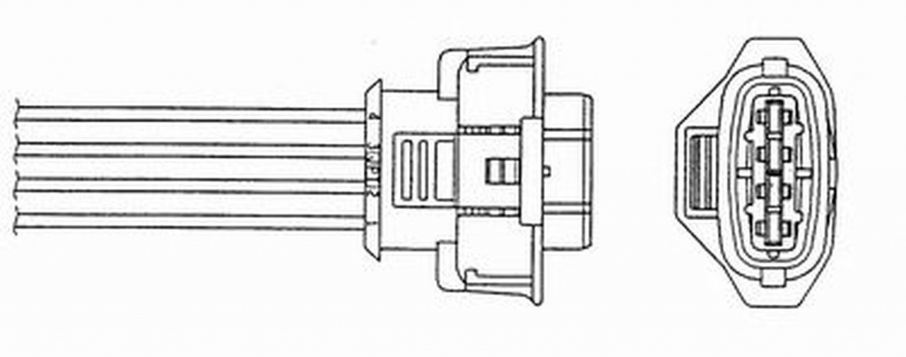 Sonda Lambda OPEL VECTRA C combi NGK OZA334-SZ4
