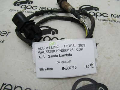 Sonda Lambda Originala Audi A4 b8 / A5 cod 06H9062