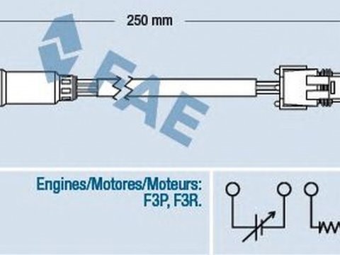 Sonda Lambda RENAULT ESPACE III JE0 FAE 77129