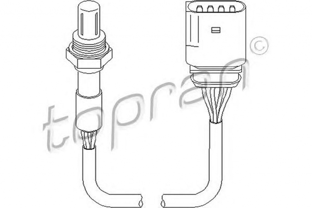 Sonda Lambda SEAT ALHAMBRA 7V8 7V9 TOPRAN 112190