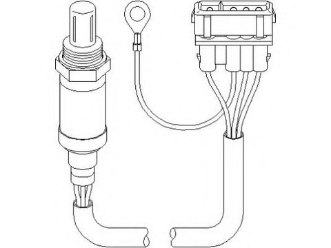 Sonda Lambda SEAT CORDOBA limuzina (6K1, 6K2), SEAT TOLEDO (1L), VW PASSAT (3A2, 35I) - TOPRAN 110 576