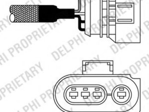 Sonda Lambda SEAT CORDOBA Vario (6K5) (1999 - 2002) DELPHI ES10979-12B1