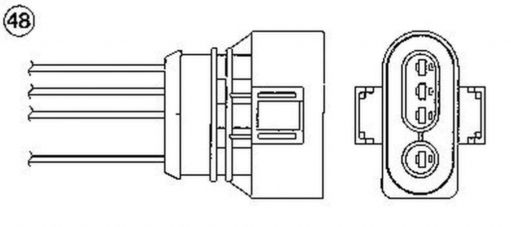 Sonda Lambda SEAT IBIZA II 6K1 NGK OZA457-EE20