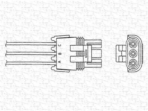 Sonda Lambda TOYOTA LAND CRUISER 80 J8 MAGNETI MARELLI 460001827010