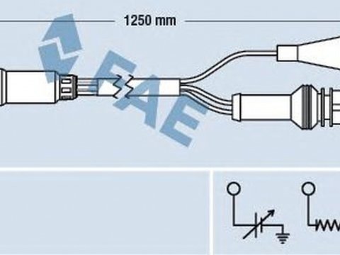 Sonda Lambda VOLVO 460 L 464 FAE 77108