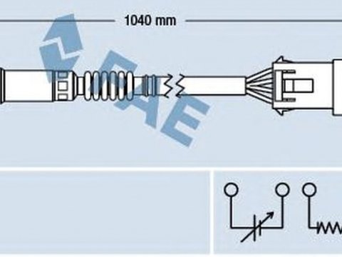 Sonda Lambda VOLVO XC70 CROSS COUNTRY FAE 77414