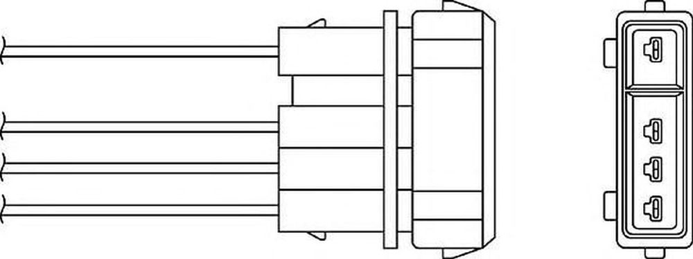 Sonda Lambda VW CADDY II pick-up 9U7 BERU OZH099