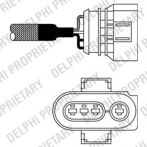 Sonda Lambda VW GOLF 3 (1H1) (1991 - 1998) DELPHI 