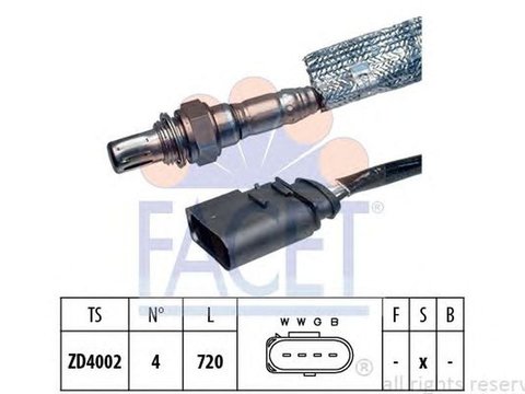 Sonda Lambda VW POLO 6N1 FACET FA 10.7163