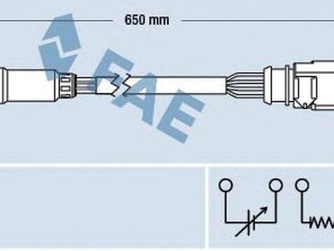 Sonda Lambda VW TOURAN 1T1 1T2 FAE 77440