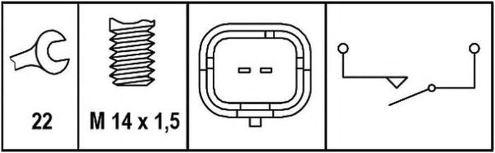 Sonda marsarier CITROEN C4 II B7 HELLA 6ZF008621331