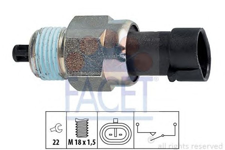 Sonda marsarier FIAT 500 C 312 FACET FA 7.6142