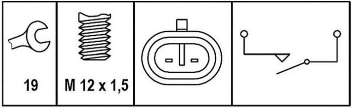 Sonda marsarier FIAT GRANDE PUNTO 199 HELLA 6ZF008621261