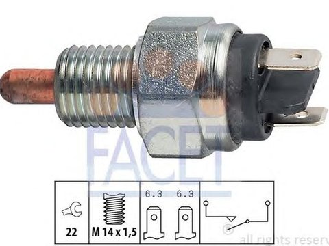 Sonda marsarier IVECO DAILY II platou sasiu FACET FA 7.6124