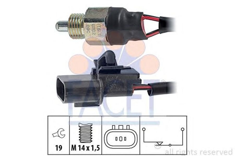 Sonda marsarier MITSUBISHI PAJERO III autoturism de teren deschis V6 W V7 W FACET FA 7.6202