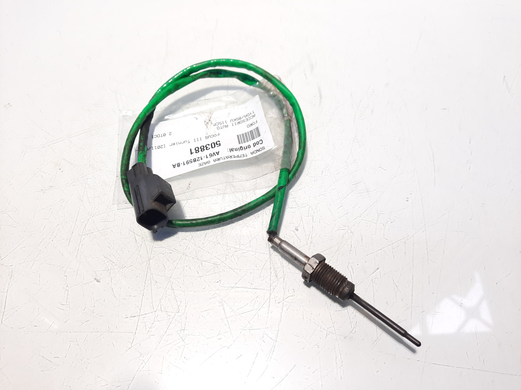 Sonda temperatura gaze, cod AV61-12B591-BA, Ford Focus 3 Turnier, 2.0 TDCI, TYDA (id:503881)