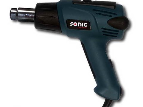 Sonic pistol profesional aer cald 100-600 grade 7 trepte de reglare