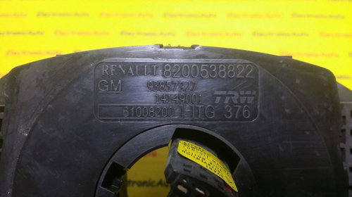 Spirala Volan Renault, 8200538822, 93857