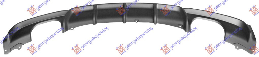 SPOILER BARA SPATE (M-STYLE) (2 ORIF. ESAP.) - BMW SERIES 3 (F30/F31) SDN/S.W. 12-14, BMW, BMW SERIES 3 (F30/F31) SDN/S.W. 12-14, 154106395