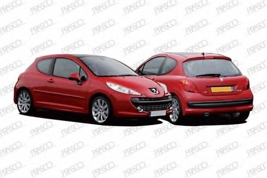 Spoiler PEUGEOT 207 SW WK PRASCO PG3221803
