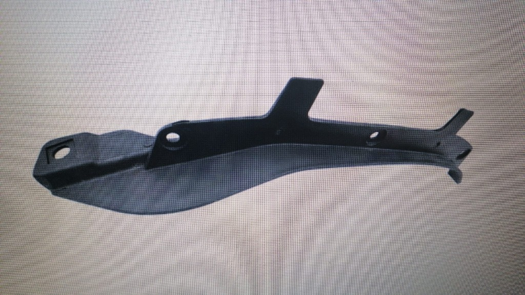 SPOILER ROATĂ FAȚĂ DREAPTA AUDI A6 C6 4F0 4F9