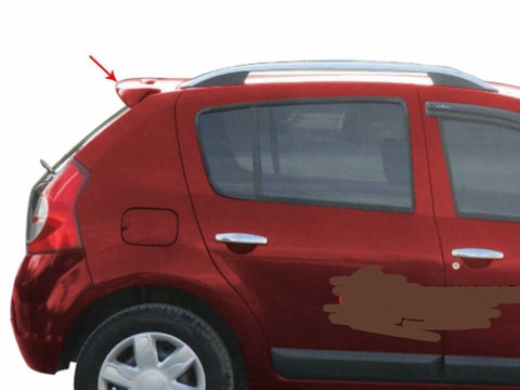 Spoiler spate Dacia Sandero Model 2 (poliester-nevopsit) - PRODUS NOU