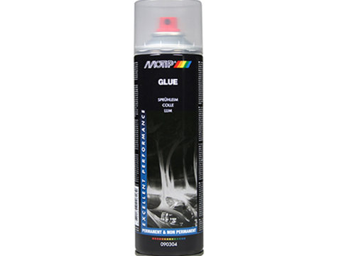 Spray Adeziv Tapiterie Si Plafon Motip Glue 500 Ml Motip Cod:382523